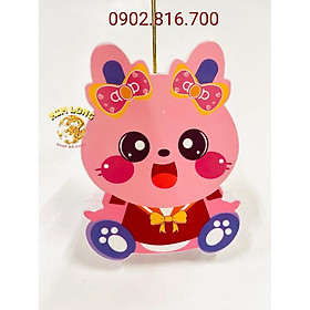 Đồ chơi lồng đèn trung thu mini phát sáng cho bé hình NGỰA PONY - BƯỚM