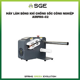 Máy Làm Bóng Khí Chống Sốc Công Nghiệp Airpro-c2. Tạo Ra Túi Bóng Khí Chống Va Đập Tốt Với 5 Kích Thước Bóng 20×10, 13, 15, 20 Bảo Vệ Hàng Hóa Tốt Hơn. Hàng Nhập Khẩu Chính Hãng SGE Thái Lan 