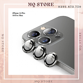 Mua Ốp viền kính bảo vệ camera   vòng kim loại chống trầy xướt dành cho iPhone 14 Pro/ 14 Pro Max