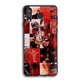 Ốp lưng Harry Potter cho điện thoại Samsung Galaxy A8 Star - Viền TPU dẻo - 02020 7786 HP06 - Hàng Chính Hãng
