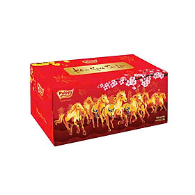 Hộp Khăn Giấy Đỏ Pulppy Tết May Mắn Bính Ngọ 2026 3 Lớp