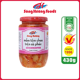 Hình ảnh Mắm Tôm Chua Trộn Cà Pháo Sông Hương Foods Hũ 430g