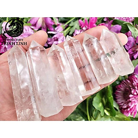 Mua Trụ đá thanh tẩy T.A Trắng dùng trong Tarot  reiki  thiền định yoga cân bằng  phong thủy (KHÔNG KÈM ĐẾ