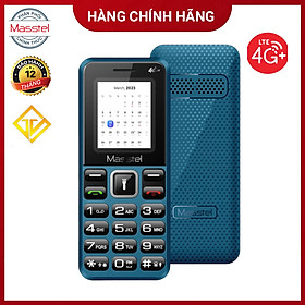 Điện thoại Masstel izi 16 4G(LTE) , Bàn phím nổi, FM không dây - Hàng chính hãng