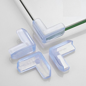 Combo Bộ 16 Miếng Dụng Cụ Silicone Chặn Và Bịt Góc Bàn Tủ Cửa Bảo Vệ Bé Legaxi