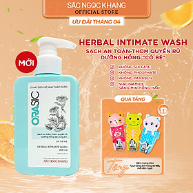 Dung dịch vệ sinh hằng ngày Orasic 200ml