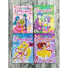 Combo 8 cuốn Tô Màu Công Chúa