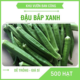 Mua Hạt Giống Đậu Bắp Xanh Cao Sản Gói 10-100-500 Hạt - Vườn Ban Công