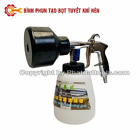 Mua Bình phun tạo bọt tuyết dùng khí nén 1000ml-Đầu đen