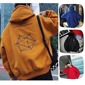 Áo Hoodie Chống nắng cho nam và nữ Có Mũ, Form Rộng unisex 4 Màu ulzzang, Áo Hoodie unisex lục giác