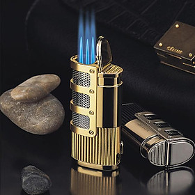 Mua Vỏ Hột Quẹt Bật Lửa Khò 3 Tia kèm đục Jobon ZB-938 thiết kế đẹp độc lạ - dùng gas cao cấp
