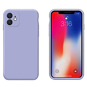 Ốp Lưng Silicone Dẻo Lót Nhung Nỉ Chống Sốc Dành Cho Các Dòng Điện Thoại iPhone 11 ( 6.1