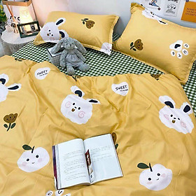 Bộ chăn ga gối Cotton Poly 5 món