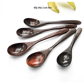 Mua Thìa/Muỗng gỗ Trắc/Cẩm cỡ lớn (20cm) decor  xúc gia vị  ăn uống siêu sạch (CTH773)