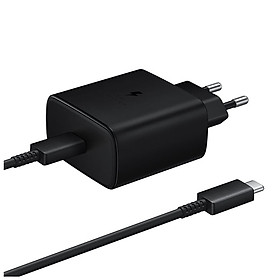 Mua  CÓC SẠC  Củ sạc 45W siêu nhanh Adapter Fast Charging dùng cho điện thoại Samsung Galaxy Note 10+ ( Kèm cáp sạc) - Hàng nhập khẩu