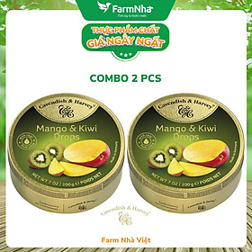 Kẹo trái cây Cavendish & Harvey Vị Mango Kiwi 200g