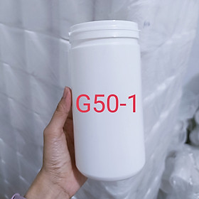 Mua 1 Hủ Nhựa Trắng Đục Nắp Galenti Đựng Từ 700G Đến 900g Bột Mịn  G50-1