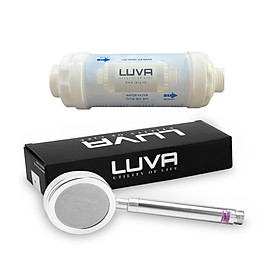 Combo vòi sen tắm LUVA VS4/VS6 kèm lọc nước đa năng LUVA GK1
