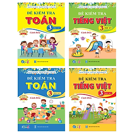 Sách Combo Đề Kiểm Tra Toán, Tiếng Việt Lớp 3 - Cánh Diều - BẢN QUYỀN