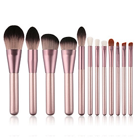 New Little Grape Makeup Brush Microcrystalline Professional 12 Little Grape Makeup Sets Beauty Tools Wholesale
