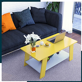 Bàn Trà Sofa Bàn Trà Cafe Hiện Đại 2 Tầng Đa Năng Tiện Dụng