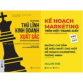 [Download Sách] Bộ Sách Cực Hay Và Dễ Hiểu Để Có Một Kế Hoạch Marketing Thông Minh ( Kế Hoạch Marketing Trên Một Trang Giấy + Để Trở Thành Thủ Lĩnh Kinh Doanh Xuất Sắc ) tặng kèm bookmark Sáng Tạo