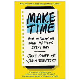 Sách ngoại văn: Make Time