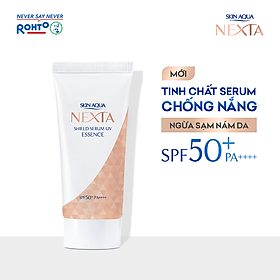 Serum chống nắng ngăn sạm, nám da Skin Aqua Nexta Shield Serum UV Essence SPF50+ PA++++ 50g ( dạng tinh chất)