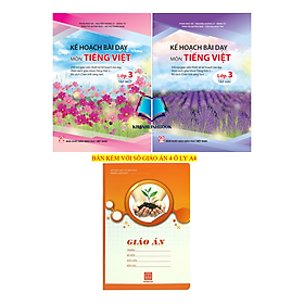 Hình ảnh Sách - Combo 2 cuốn Kế hoạch bài dạy môn Tiếng Việt lớp 3 (bộ Chân trời sáng tạo)