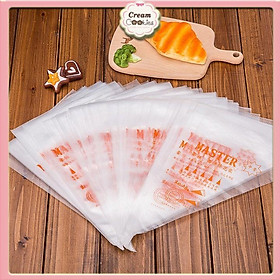 Mua Túi bắt kem nilong  vỏ sần dùng để bóp  bắt bông kem - combo 100 cái