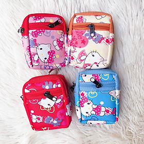 Móc khoá balo túi ví mini 3 ngăn khoá nhiều mẫu