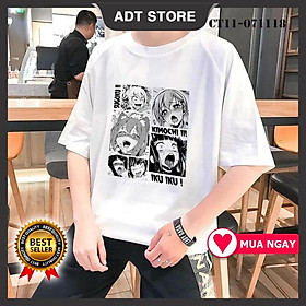 Mẫu áo in hình Hentai Ahegao Kimochi Cute Girl Anime cực ngầu độc đẹp