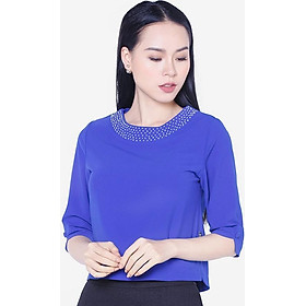 Áo Kiểu Nữ Cổ Đính Hạt The One Fashion ADD1141