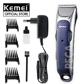 Tông đơ cắt tóc dành cho gia đình và salon Kemei KM-5020 có thể điều chỉnh lưỡi cắt có 2 mức tốc độ, cắt tóc trẻ em và người lớn đều được