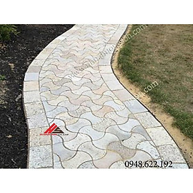 Mua Khuôn gạch sân vườn 50x50x4.5cm  Khuôn đúc bê tông lối đi (CÓ ẢNH THẬT)