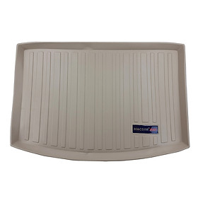 Thảm lót cốp xe ô tô MAZDA CX3 2017+nhãn hiệu Macsim chất liệu TPV cao cấp màu be (348)