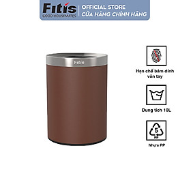 Mua Thùng rác văn phòng  kiểu Âu - Fitis 2 lớp (nâu) ROM1-904