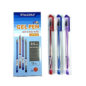 Bút mực nước nấp đậy đầu 0.5mm STACOM/GP1025