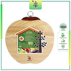 Mua Thớt gỗ hình quả cà chua - Gỗ Đức Thành - 02831 - Đạt chứng nhận vệ sinh an toàn thực phẩm