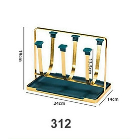 Mua ÚP CỐC CÓ KHAY HỨNG DECOR | GIÁ ÚP LY CỐC SƠN TĨNH ĐIỆN KÈM KHAY HỨNG NƯỚC BẦU DỤC ( MẪU MỚI VỀ )