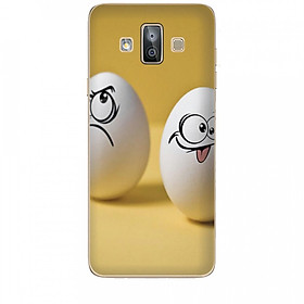 Ốp lưng dành cho điện thoại  SAMSUNG GALAXY J7 DOU Đôi Bạn Trứng Cute