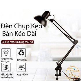 Mua Đèn Kẹp Bàn Gấp Kéo Dài Sáng Tạo Linh Hoạt Sử Dụng Làm Việc  Học Tập  Phòng Ngủ Nguồn 220V