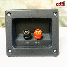 Mua Trạm Loa Vuông To - Bộ hậu loa - Cọc loa máng loa Vuông 2 cọc chặn dây