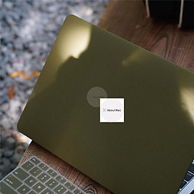 Mua Case  Ốp Mácbook Màu Xanh Rêu Đủ Dòng (Tặng Kèm Nút Chống Bụi + Bộ kẹp chống gãy sạc)
