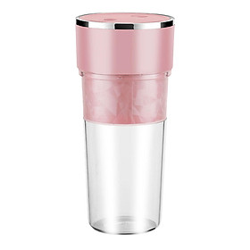 400ML Juicer Cup Smoothie and Shakes Blender Fruit Mixer Mini Portable Mixer Cup USB Rechargeable Fruit Blender Cup