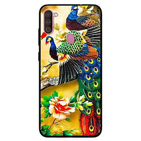 Ốp lưng dành cho Samsung A11 mẫu Công Với Hoa