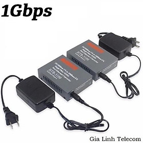 Bộ chuyển đổi quang điện HTB GS03 1Gbps 1 cặp AB - Converter quang 1G