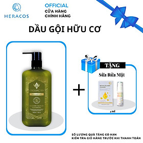 Dầu Gội Đầu Dưỡng Tóc, Dầu Gội Phục Hồi Tóc Hư Tổn, Dầu Gội Hữu Cơ, Dầu Gội HERACOS