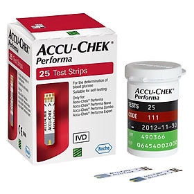 Que Thử Đường Huyết Accu-chek Performa 25
