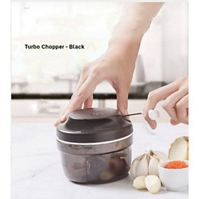 Mua Máy Xay Thực Phẩm Tupperware Turbo Chopper (300ml) - Đen (Màu mới)